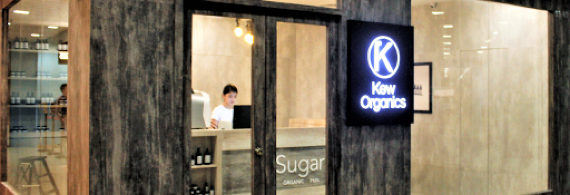 Kew Organics Facial Bar & Sugar K Organic Peel Bar (Clarke Quay)